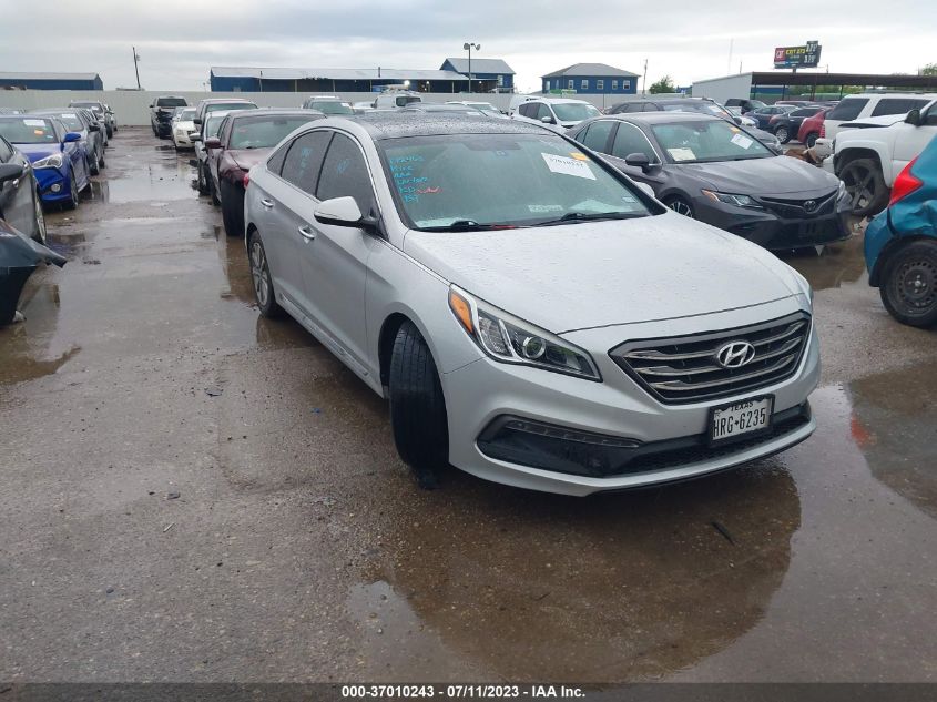 2016 HYUNDAI SONATA 2.4L LIMITED - 5NPE34AF8GH268072