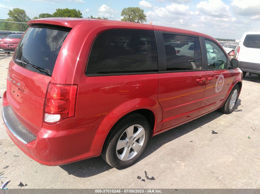 2013 DODGE GRAND CARAVAN SE - 2C4RDGBG5DR794763