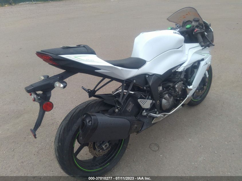 2017 KAWASAKI ZX636 E JKBZXJE19HA025100