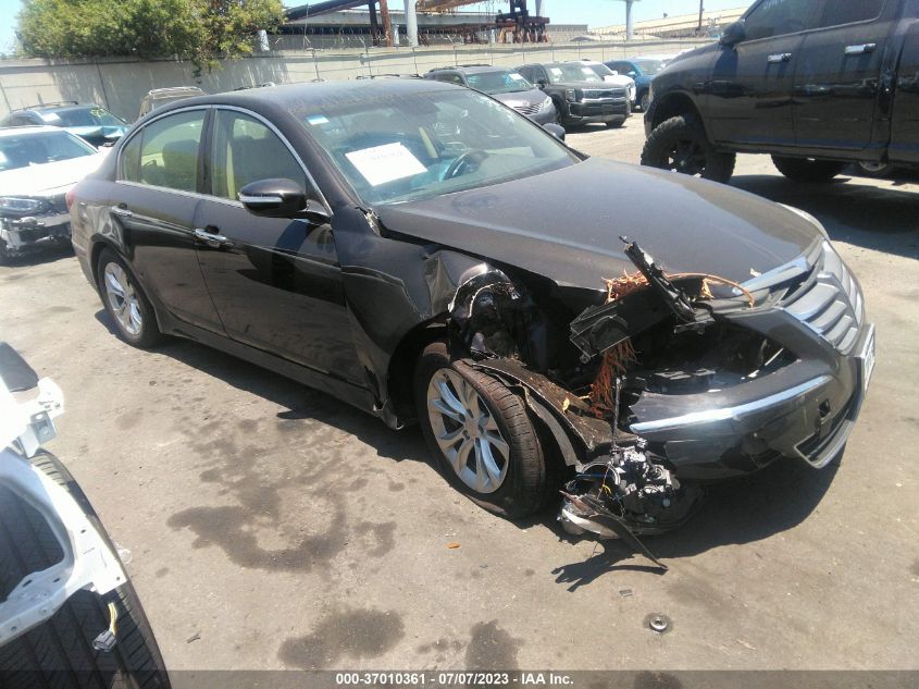 2013 HYUNDAI GENESIS 3.8L - KMHGC4DD6DU253697