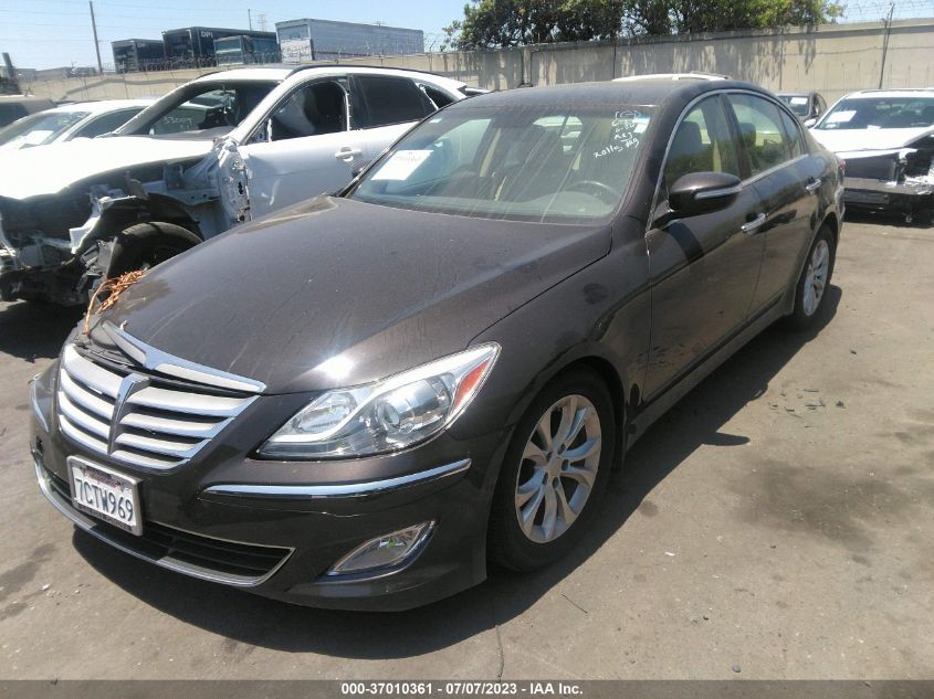 2013 HYUNDAI GENESIS 3.8L - KMHGC4DD6DU253697