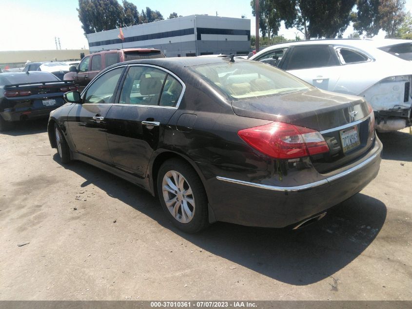 2013 HYUNDAI GENESIS 3.8L - KMHGC4DD6DU253697