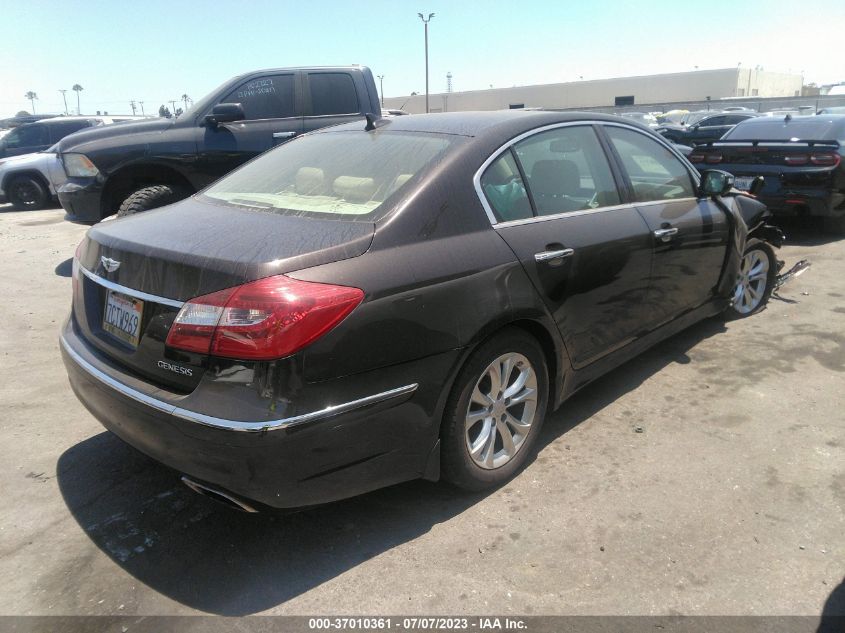 2013 HYUNDAI GENESIS 3.8L - KMHGC4DD6DU253697