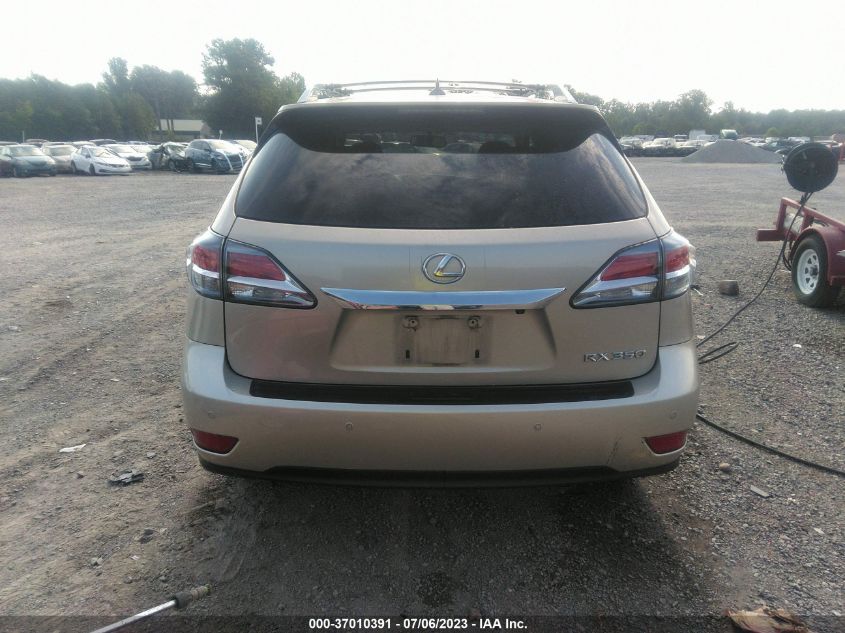 2013 LEXUS RX 350 - 2T2BK1BA6DC216814