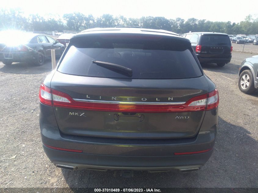 2017 LINCOLN MKX SELECT - 2LMPJ8KR0HBL18295