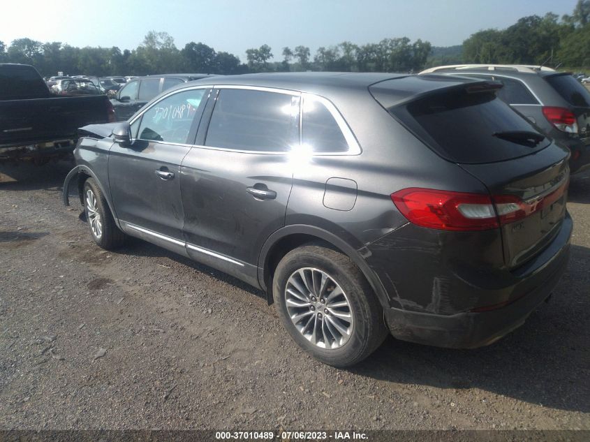 2017 LINCOLN MKX SELECT - 2LMPJ8KR0HBL18295