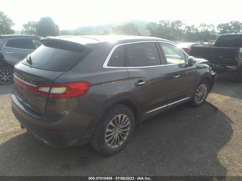 2017 LINCOLN MKX SELECT - 2LMPJ8KR0HBL18295