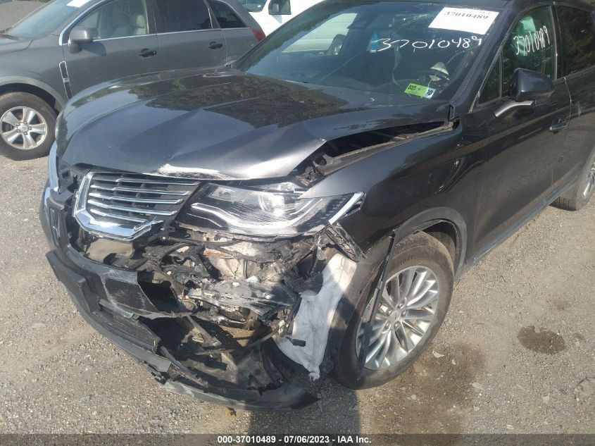 2017 LINCOLN MKX SELECT - 2LMPJ8KR0HBL18295