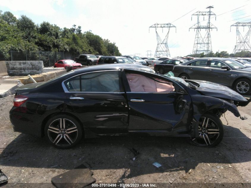 2017 HONDA ACCORD SEDAN SPORT SE - 1HGCR2F10HA119690
