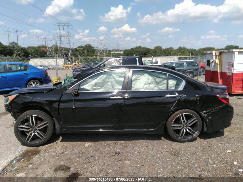 2017 HONDA ACCORD SEDAN SPORT SE - 1HGCR2F10HA119690