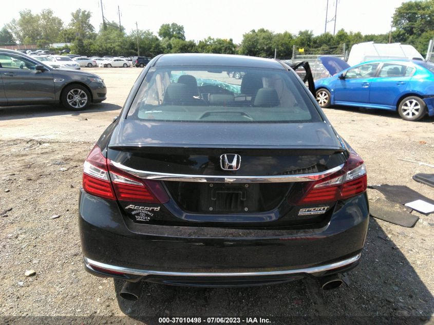 2017 HONDA ACCORD SEDAN SPORT SE - 1HGCR2F10HA119690