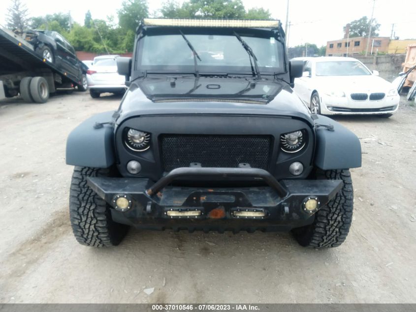 2014 JEEP WRANGLER UNLIMITED SPORT - 1C4BJWDG2EL171032