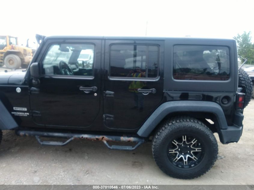 2014 JEEP WRANGLER UNLIMITED SPORT - 1C4BJWDG2EL171032