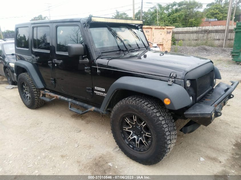 2014 JEEP WRANGLER UNLIMITED SPORT - 1C4BJWDG2EL171032