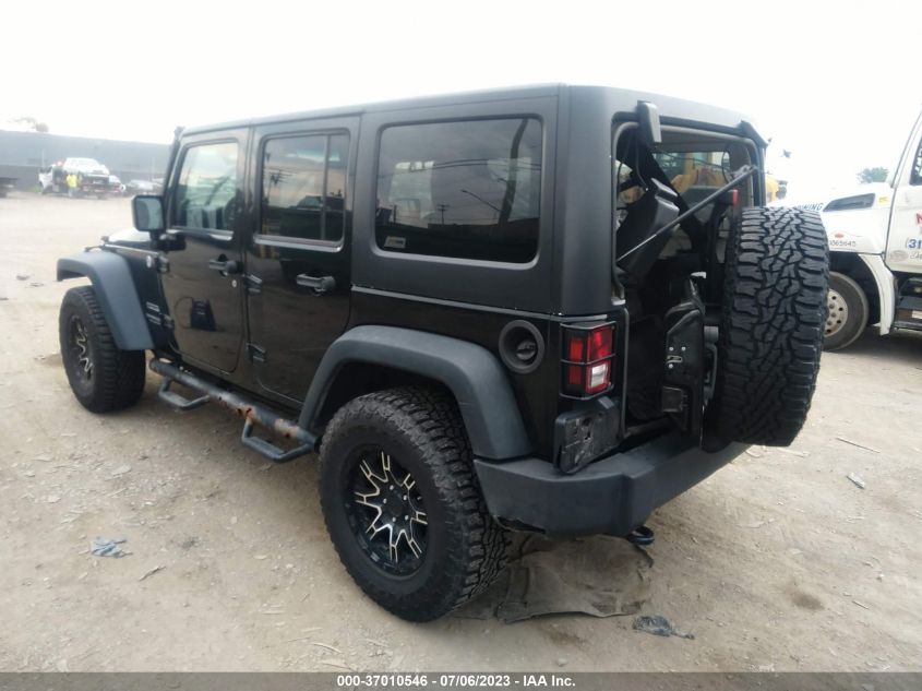 2014 JEEP WRANGLER UNLIMITED SPORT - 1C4BJWDG2EL171032