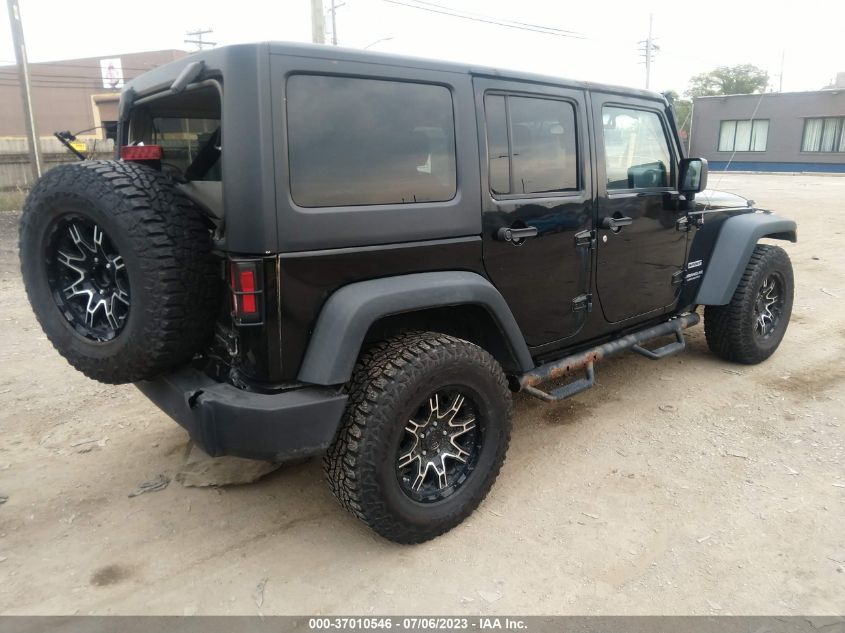 2014 JEEP WRANGLER UNLIMITED SPORT - 1C4BJWDG2EL171032