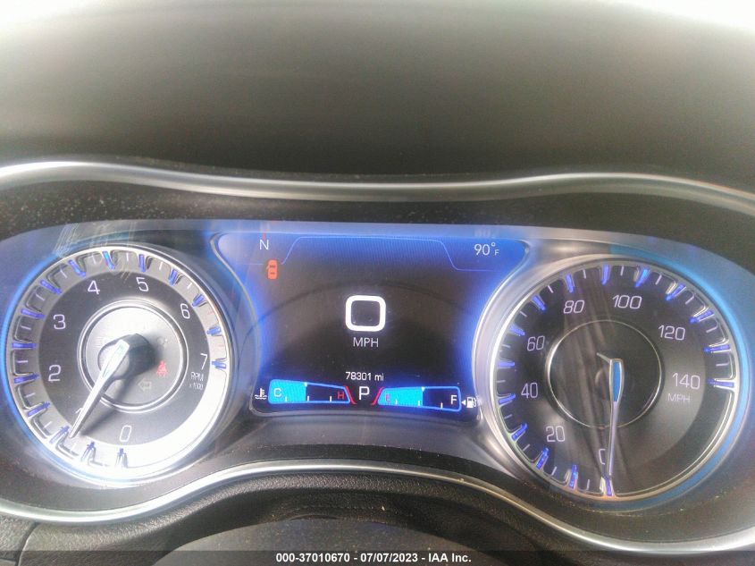 2019 CHRYSLER 300 TOURING - 2C3CCAAG2KH758687