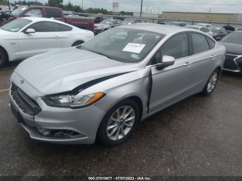 2017 FORD FUSION SE - 3FA6P0H71HR113349