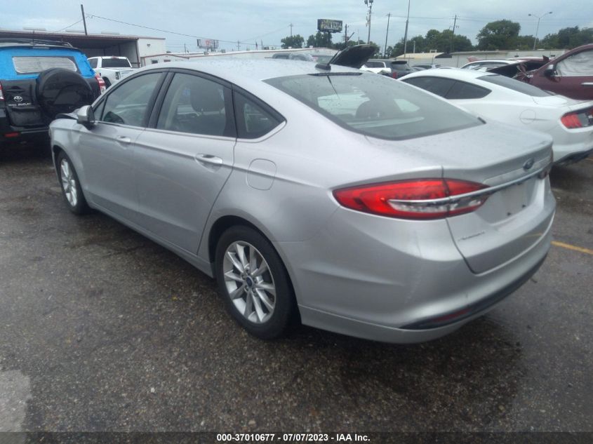 2017 FORD FUSION SE - 3FA6P0H71HR113349