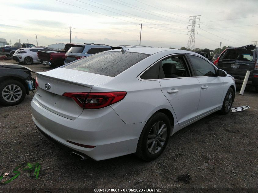 2016 HYUNDAI SONATA SE - 5NPE24AF4GH299855