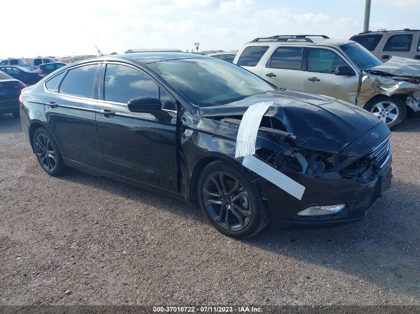 2018 FORD FUSION SE - 3FA6P0HD4JR231598