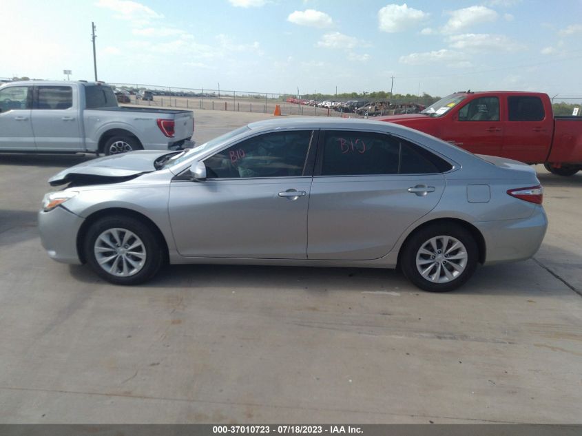 2016 TOYOTA CAMRY LE - 4T4BF1FKXGR581937