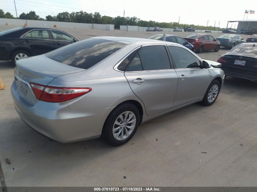 2016 TOYOTA CAMRY LE - 4T4BF1FKXGR581937