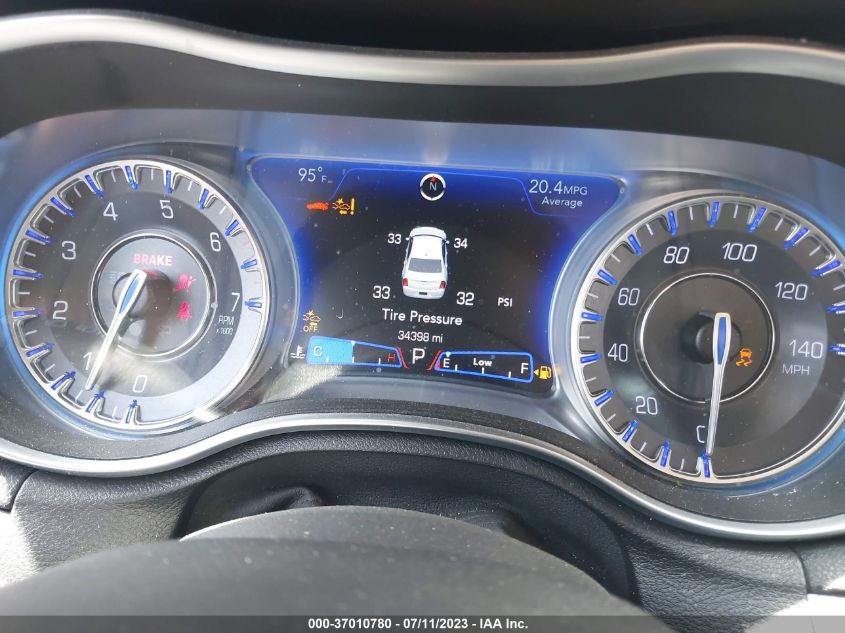2022 CHRYSLER 300 TOURING L - 2C3CCADG9NH131064