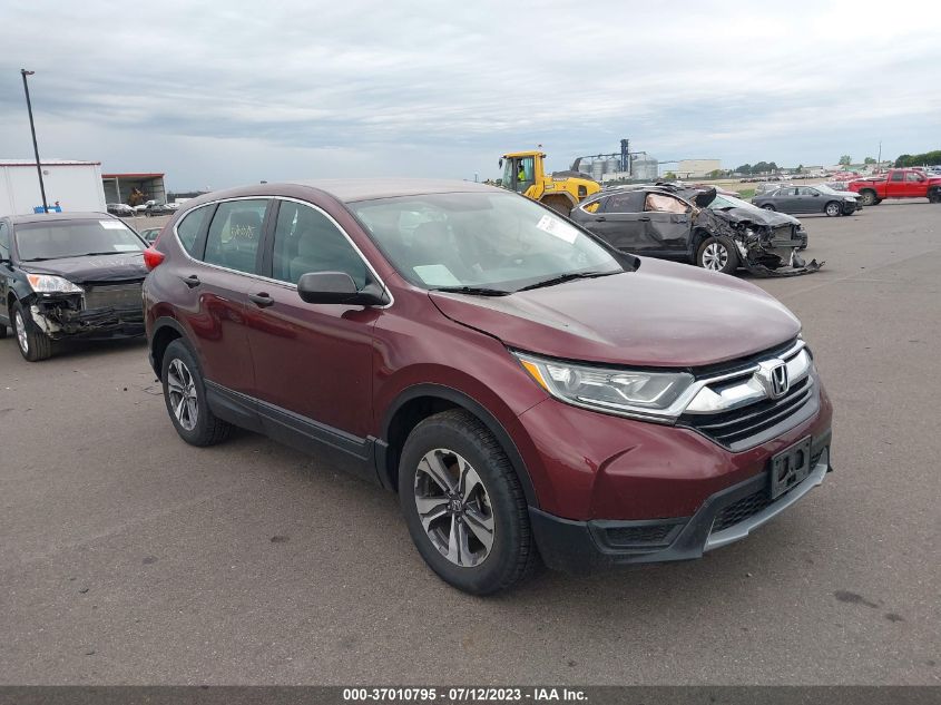 2017 HONDA CR-V LX - 5J6RW6H35HL004704