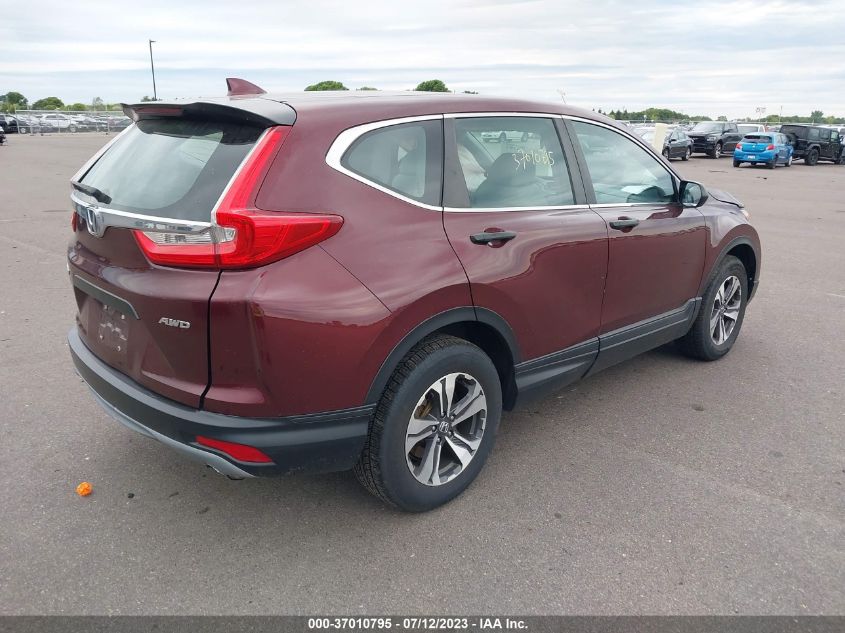 2017 HONDA CR-V LX - 5J6RW6H35HL004704