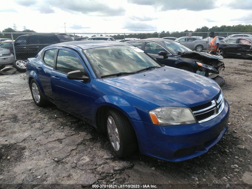 2014 DODGE AVENGER SE - 1C3CDZAB5EN223235