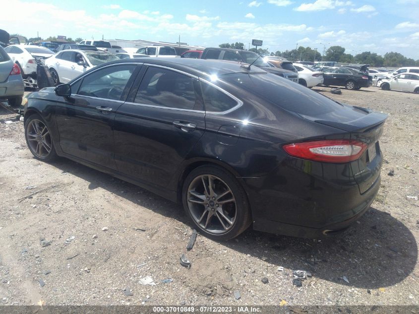 2013 FORD FUSION TITANIUM - 3FA6P0K94DR360952