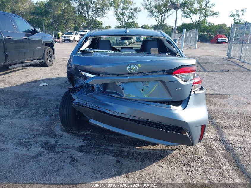 2022 TOYOTA COROLLA LE - 5YFEPMAE6NP297324