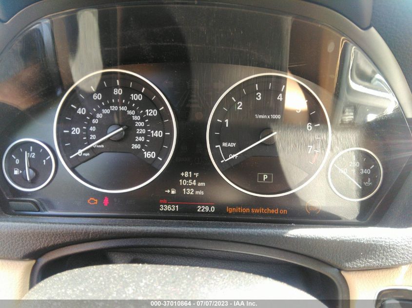 2013 BMW 3 SERIES 328I XDRIVE - WBA3B5C51DF593038