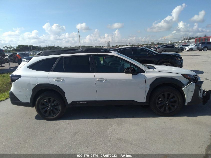 2023 SUBARU OUTBACK ONYX EDITION - 4S4BTALC3P3129205