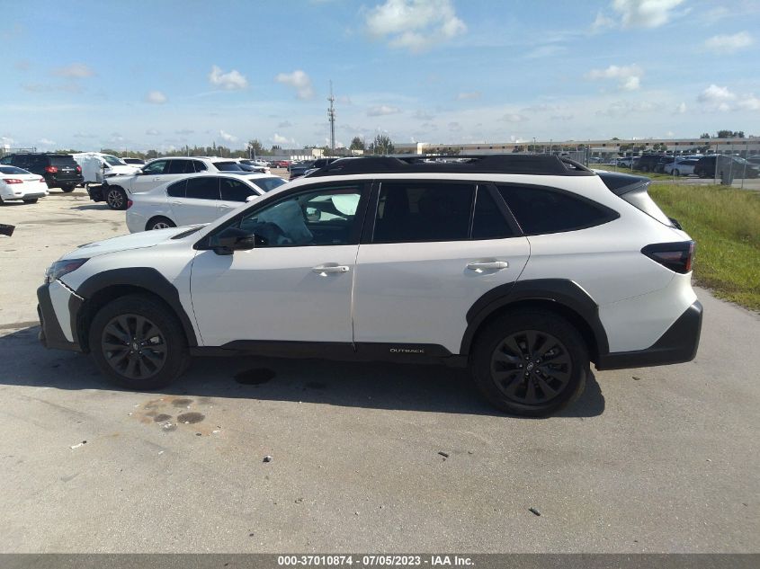 2023 SUBARU OUTBACK ONYX EDITION - 4S4BTALC3P3129205