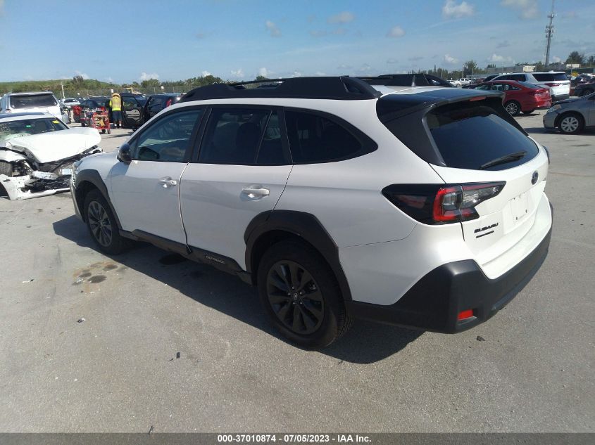 2023 SUBARU OUTBACK ONYX EDITION - 4S4BTALC3P3129205