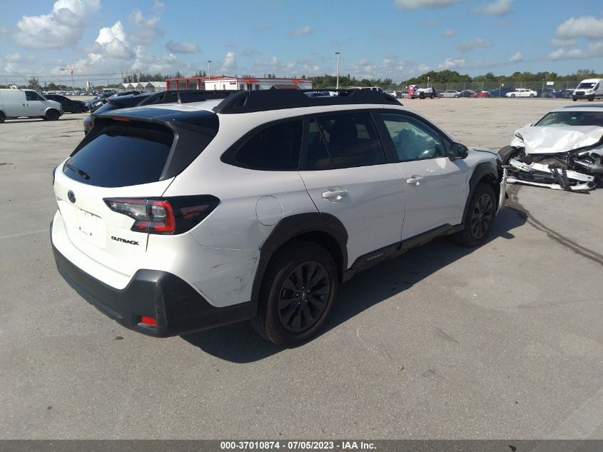 2023 SUBARU OUTBACK ONYX EDITION - 4S4BTALC3P3129205