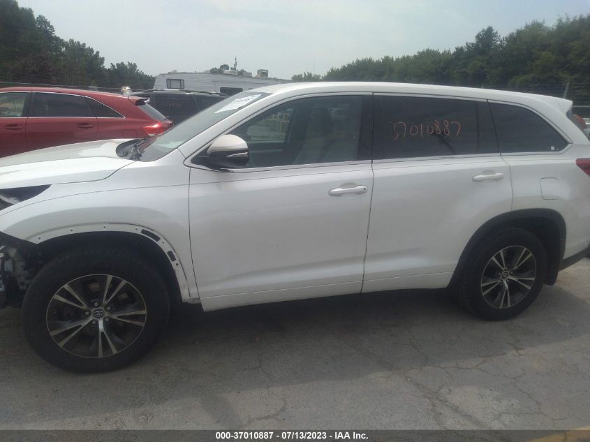 2018 TOYOTA HIGHLANDER LE - 5TDBZRFH9JS822004