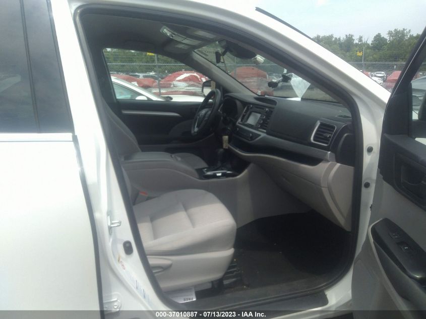 2018 TOYOTA HIGHLANDER LE - 5TDBZRFH9JS822004