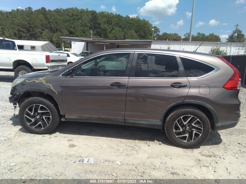 2016 HONDA CR-V SE - 2HKRM3H41GH514537