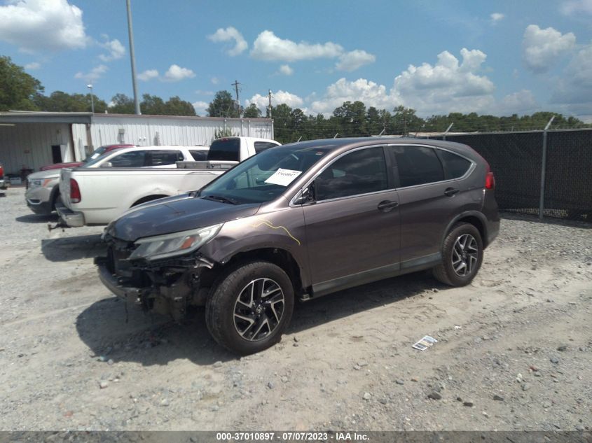 2016 HONDA CR-V SE - 2HKRM3H41GH514537