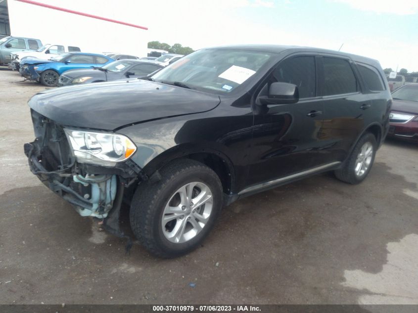 2013 DODGE DURANGO SXT - 1C4RDHAG3DC598000