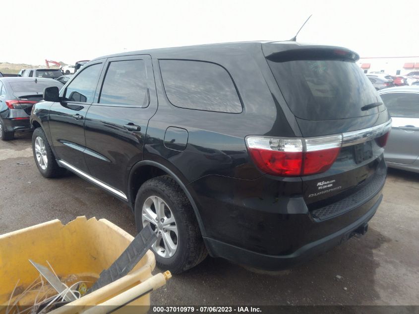 2013 DODGE DURANGO SXT - 1C4RDHAG3DC598000
