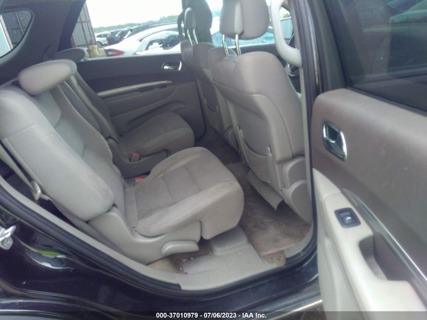 2013 DODGE DURANGO SXT - 1C4RDHAG3DC598000