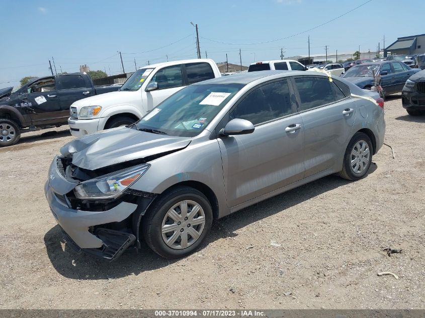 2022 KIA RIO S - 3KPA24ADXNE480361