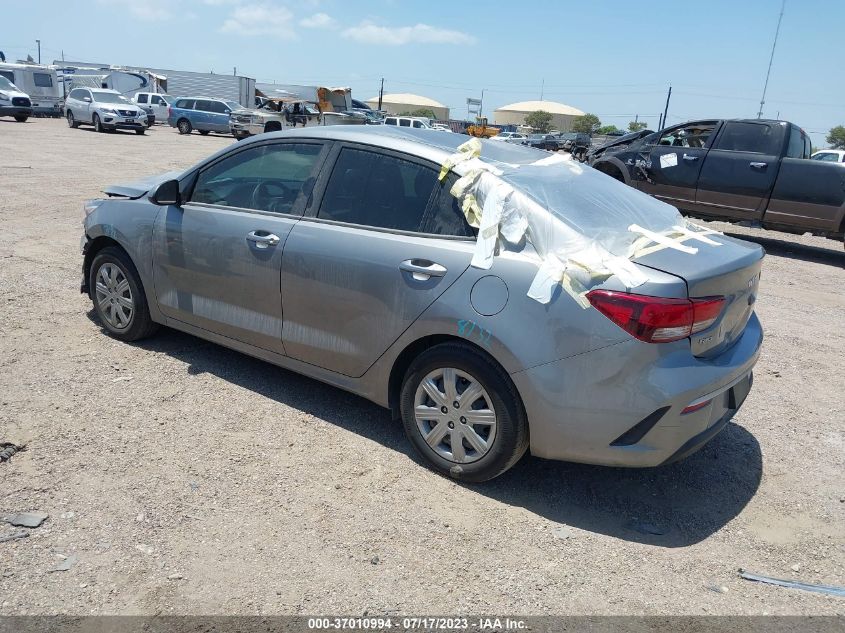 2022 KIA RIO S - 3KPA24ADXNE480361