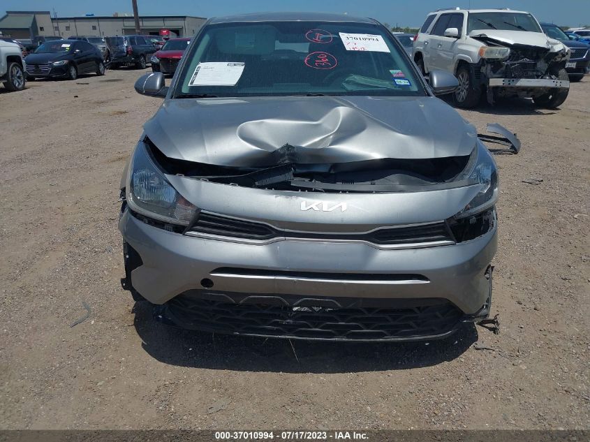2022 KIA RIO S - 3KPA24ADXNE480361