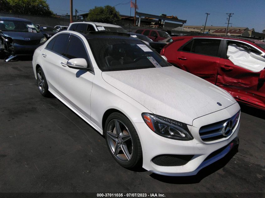 2015 MERCEDES-BENZ C-CLASS C 300 - 55SWF4JB1FU043884