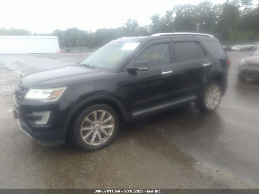2016 FORD EXPLORER LIMITED - 1FM5K8F84GGC49409